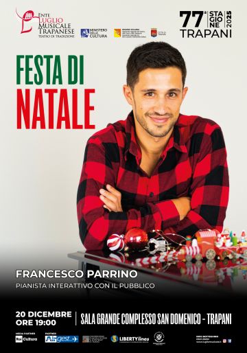 Festa di Natale con il pianista Francesco Parrino.