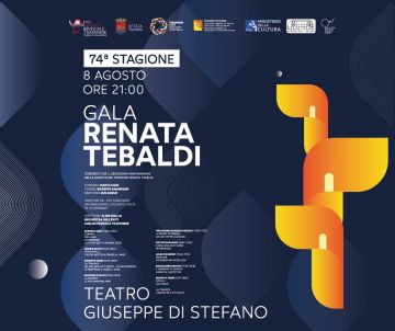 Locandina Gala Renata Tebaldi