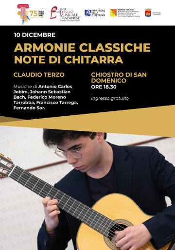 Armonie classiche note di chitarra
