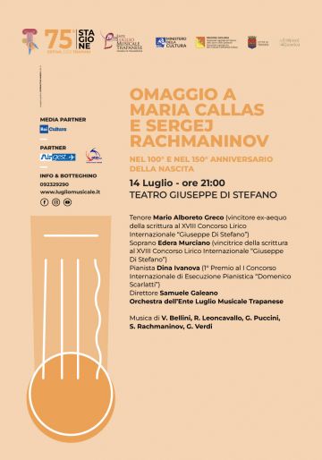 Omaggio a Maria Callas e Sergej Rachmaninov