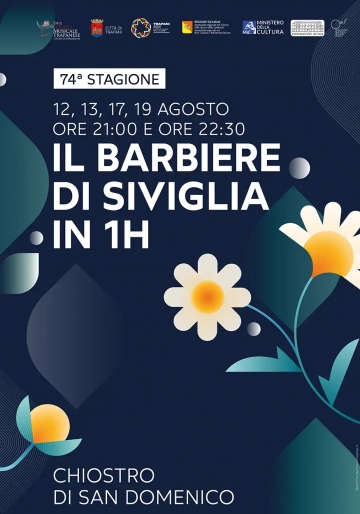 Locandina Il barbiere di Siviglia in 1H