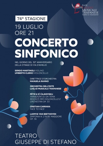 Concerto sinfonico Nel giorno del 30° anniversario della Strage di via D’Amelio