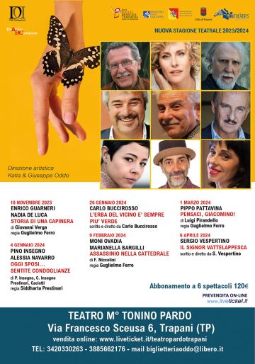La stagione teatrale “Sipario Aperto”
